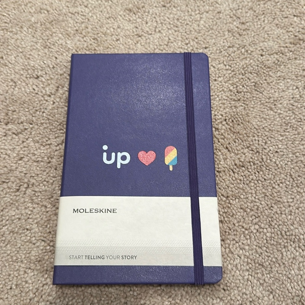 Purple Moleskine Notebook, Ruled
